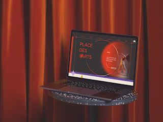 Place Des Arts  ●  Web and Visual Identity