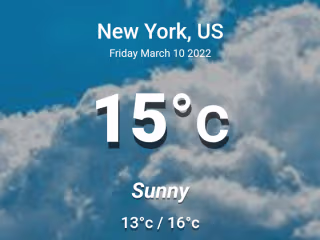 Weather App