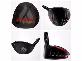 Product Illustrations, Logo | 2021 | Krank Golf FIRE Driver 
