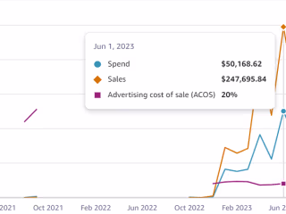 Amazon PPC Management for Cosmetic Brand (+ Sales; - ACoS)