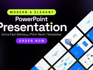 I will design superior powerpoint presentation, pitch slide dec…