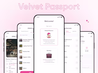 Velvet Passport – Influencer & Business Collaboration App