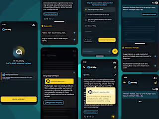 An elegant UI Design for AI.Why GPT App
