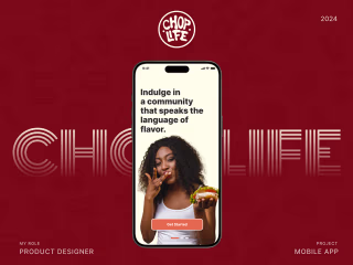 ChopLife mobile App casestudy :: Behance
