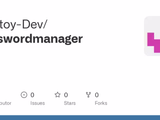 Password Manager Tool