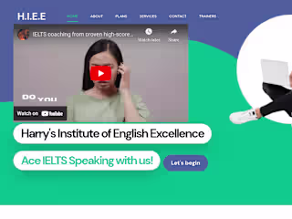 Erudite English Coaching - Single Page Application Webapp