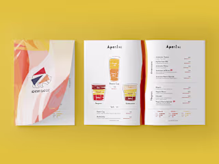 Hendrix Bar Menu 
