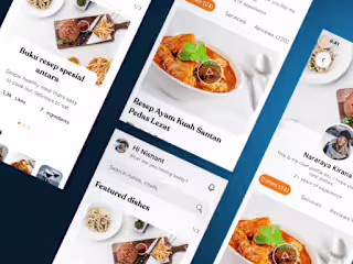 Chef app design