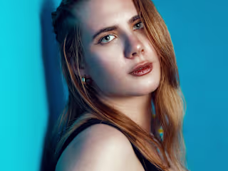 Luminous Transformation: High-End Beauty Editorial Retouch