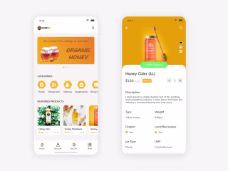 HoneyUp E-Commerce App