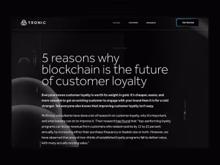 Tronic - Web3 Loyalty & Membership Tech