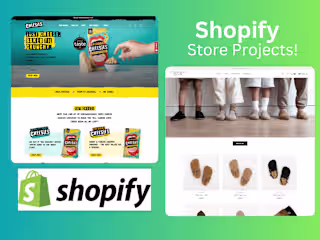 Shopify Store Design & Development Project Collections
