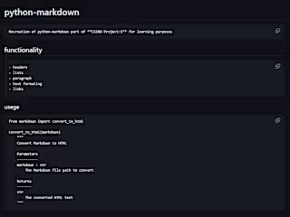 Python markdown to HTML

