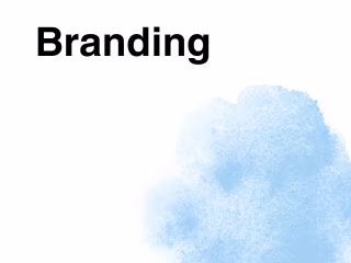 Branding for a pharmaceutical brand.