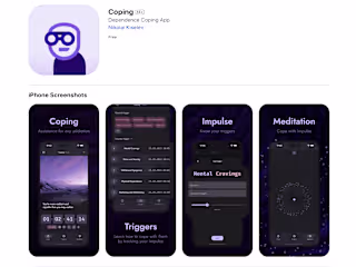 Coping: Health & Wellness App