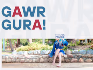 Gawr Gura Cosplay Photobook – Emotional Layout Study