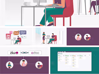 Saas Explainer Video Ziwo | Odoo Explainer Video