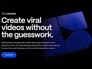 Sandcastles | Create viral short-form videos in seconds