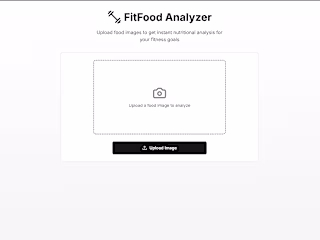 FitFood Analyzer: web app to identify fitness food