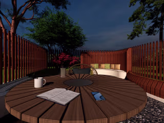 A Garden Design and Render Project