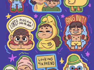 Passion Project: Sticker Illustrations 