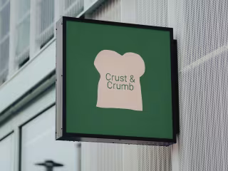 Crust & Crumb - Sandwich Shop Brand Identity Design