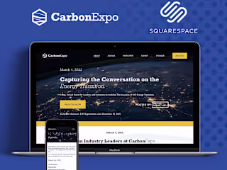 Business Website design or redesign with squarespace