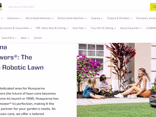 Husqvarna Automowers Microsite + Omnichannel Launch
