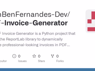 PDF-Invoice-Generator