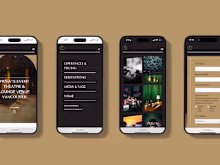 Reel Room Website Design