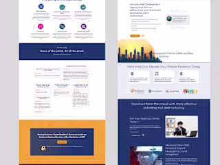 Interactive Web  Agency Portfolio Site