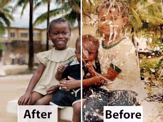 Restoration of a damaged photo! :: Behance