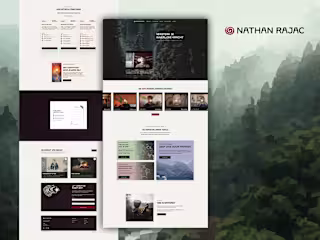 Nathan Rajac Personal Brand and Website Development