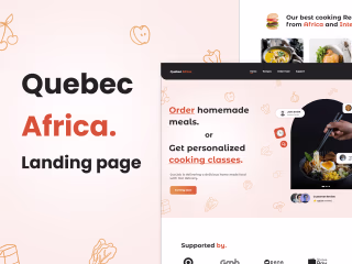 Quebec Africa Landing Page