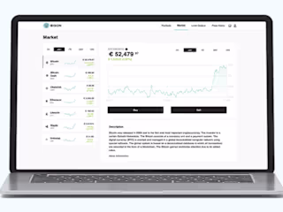 Bison - a crypto trading platform that allows easy stock and cry