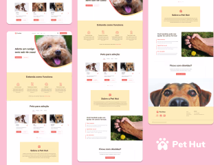 Pet Hut - Website design