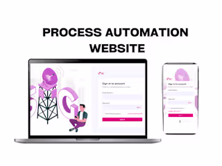 Process automation webapp