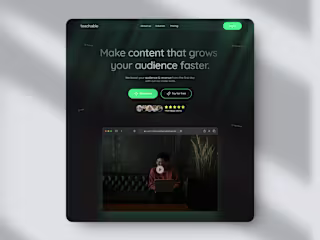teach:able - Redesign Landing Page