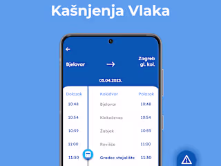 Raspored vlakova Hrvatske