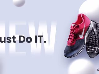Nike add motion graphic on Behance