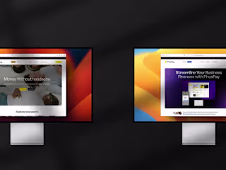 PhosPay Landing Page