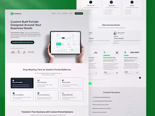 Enterprise Solutions Site | Web Dev  