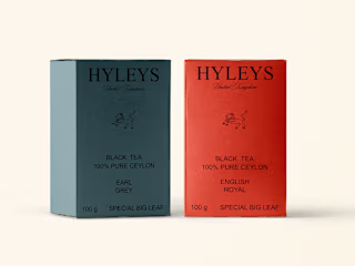 Hyleys Tea Package Redesign