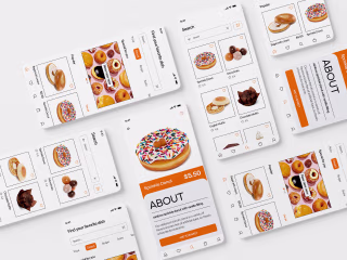 Donut delivery application