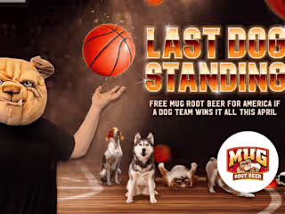 MUG FREE ROOT BEER FOR AMERICA CAMPAIGN