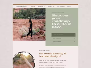 Brand & Website for coach Victoria Jane