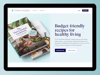 Thrive Global Cookbook: Webflow Development