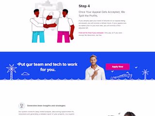Redux Property Tax Services Webflow Redesign
