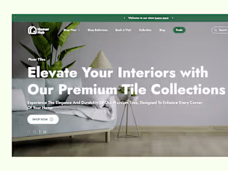 Landing Page for a B2C Online Store
