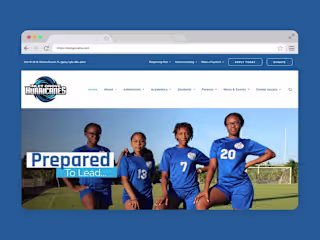 A New Digital Home for One of the Best Rated High Schools in th…